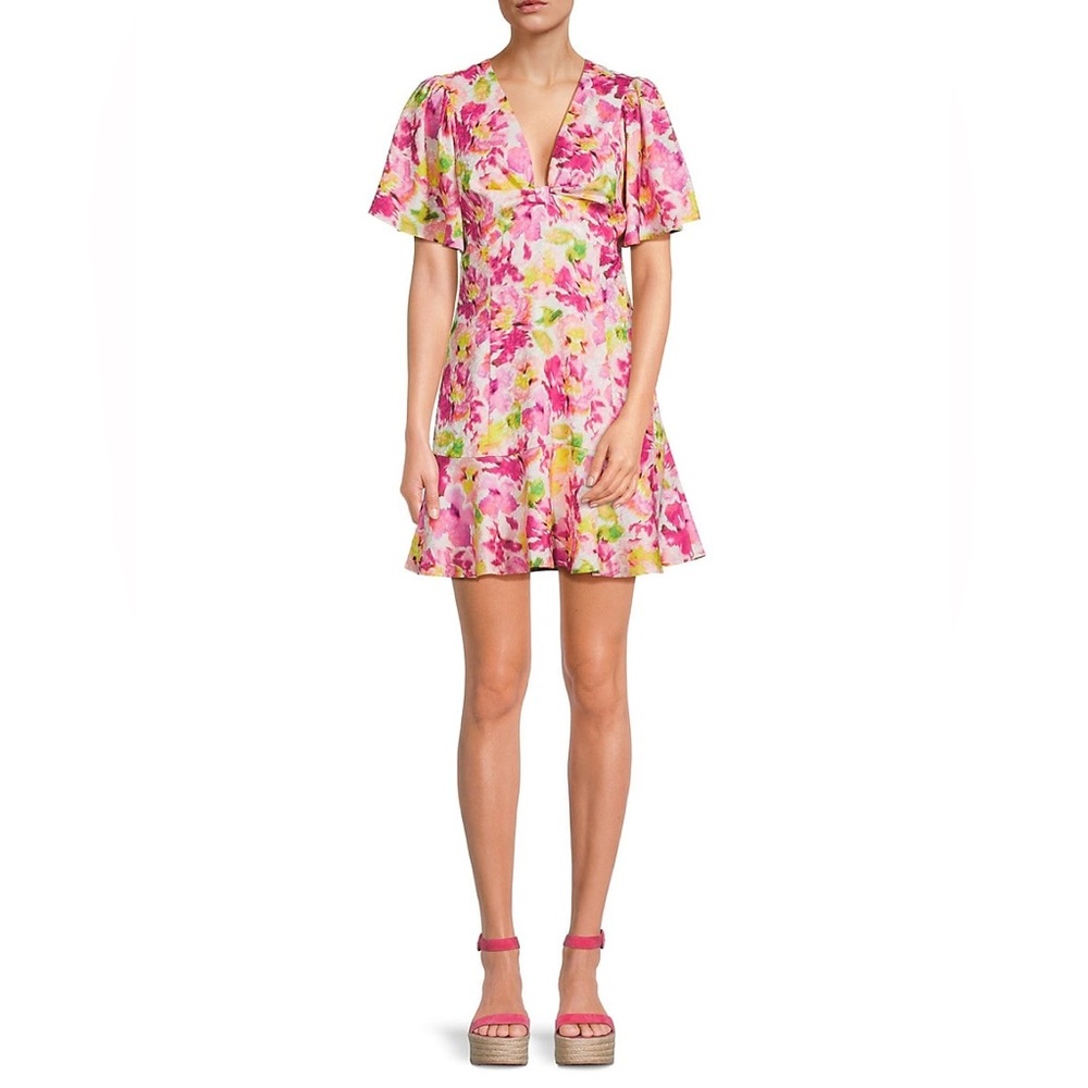 Adelyn Rae Floral Dress - XS